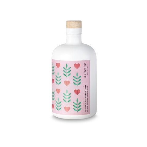 EKSTRA JOMFRUOLIVENOLIE – MONOCULTIVAR – CUORI COLLECTION – PERANZANA – 500 ML