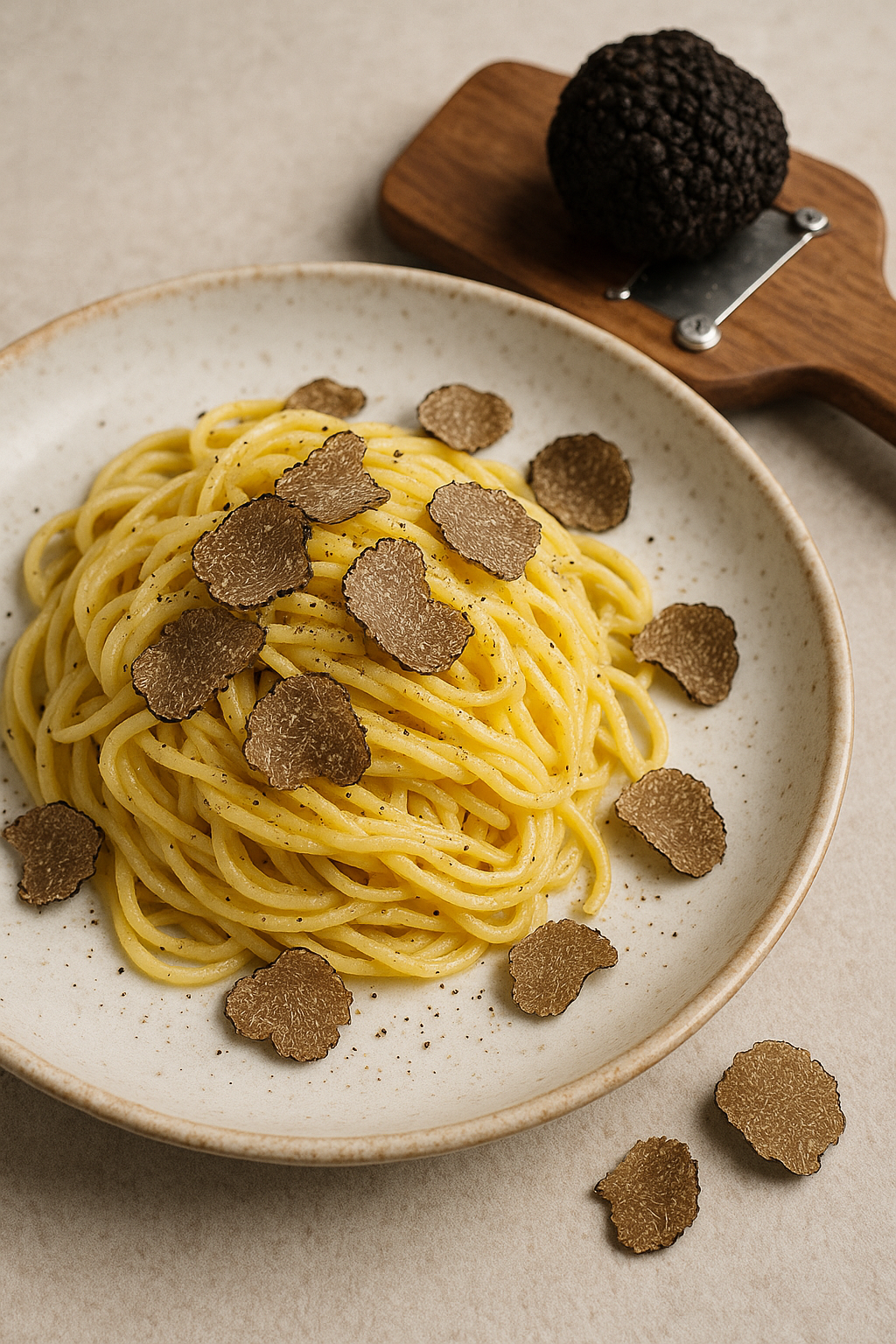 Tagliolini med Sommertrøffel (Tuber Aestivum)