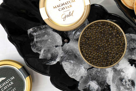 Skab en gourmet-caviar smagsmenu derhjemme
