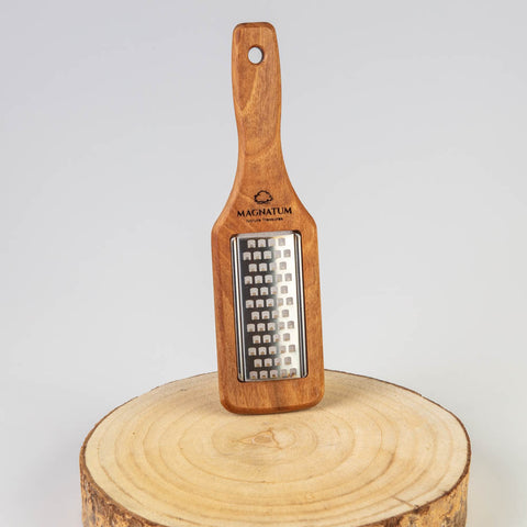 Grater for truffles and cheese - wide wood