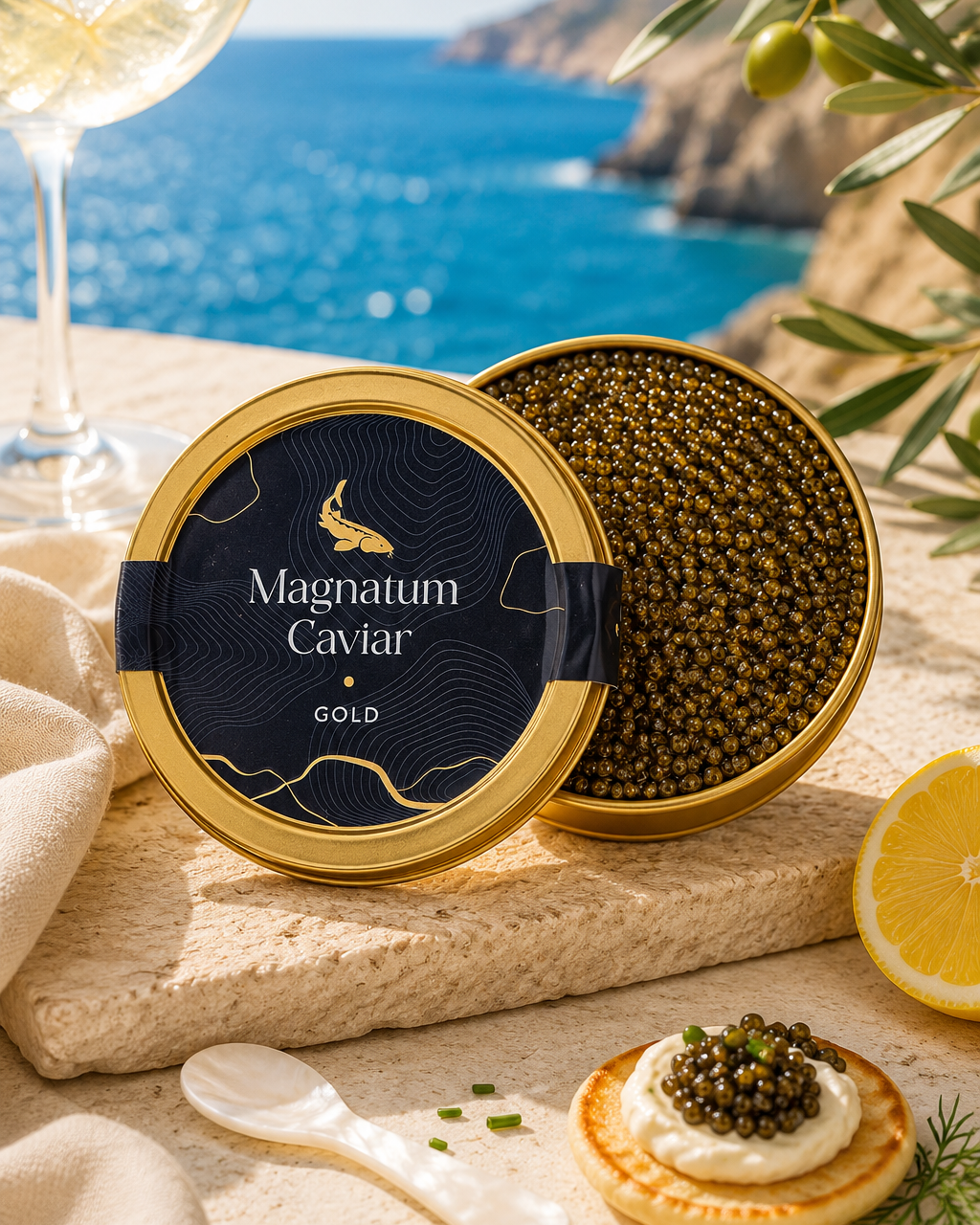 Gold caviar