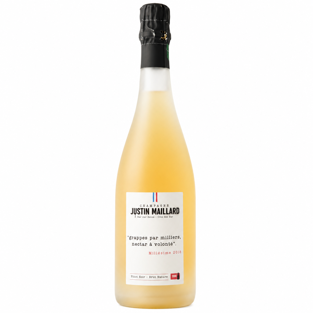 Justin Maillard - Pinot Noir Brut Nature - Millesime 2018